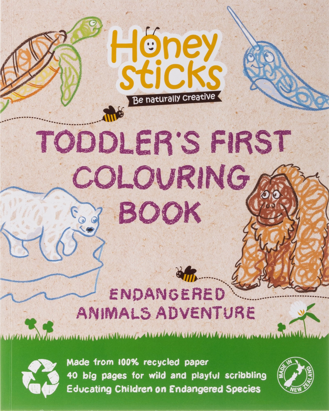 ENDANGERED SPECIES COLORING BOOK