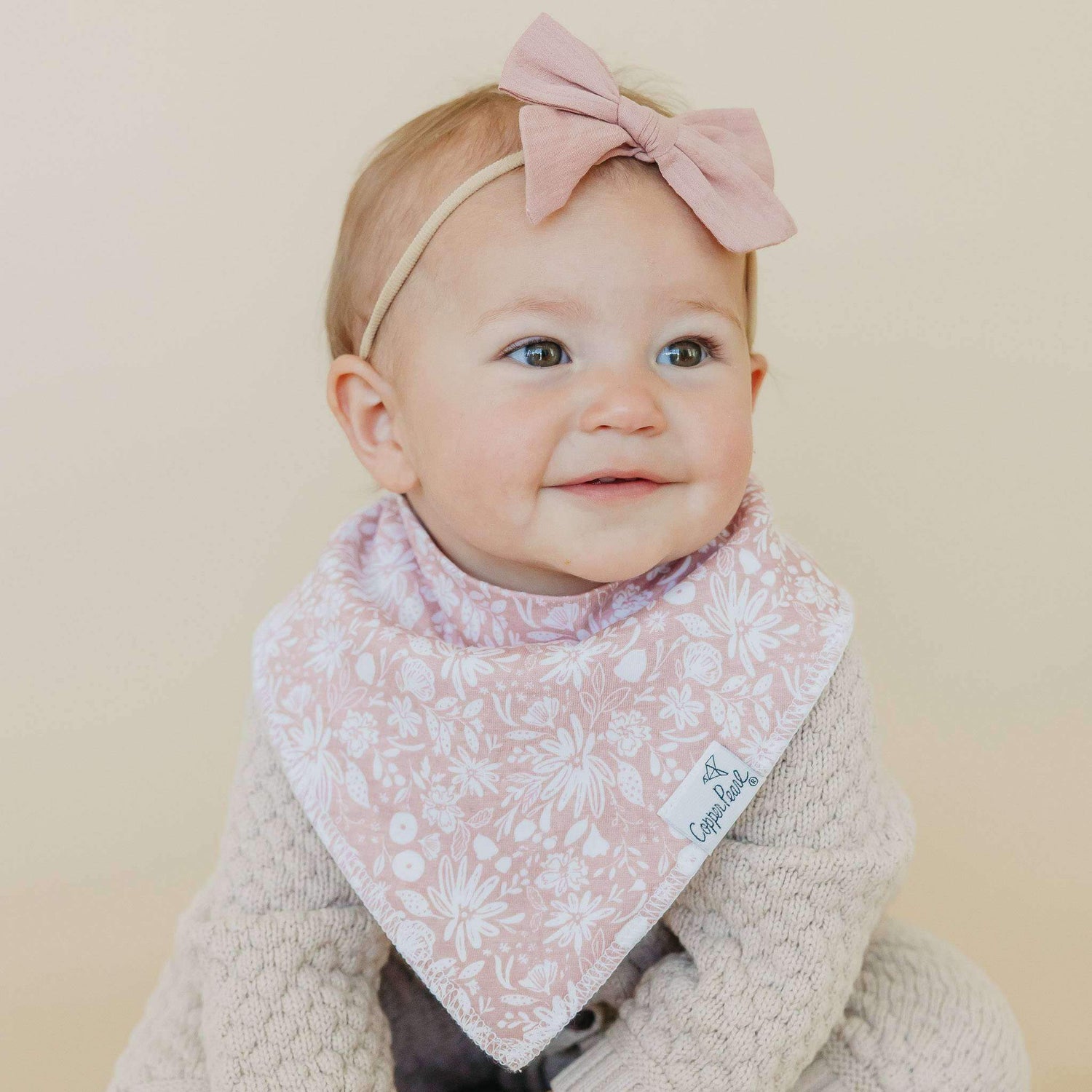 BABY BANDANA BIBS - OLIVE