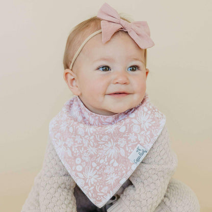 BABY BANDANA BIBS - OLIVE