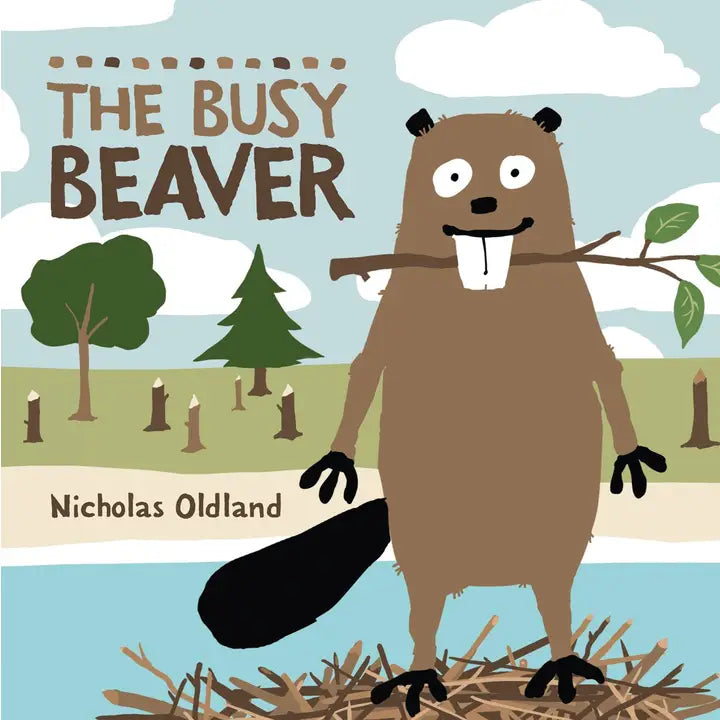 THE BUSY BEAVER HARDCOVER BOOK