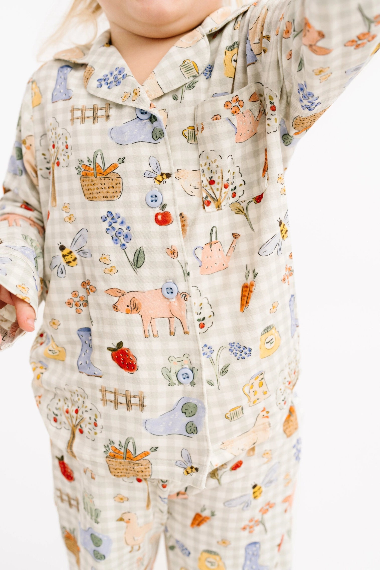 FARM DAYS BAMBOO BUTTON UP SET