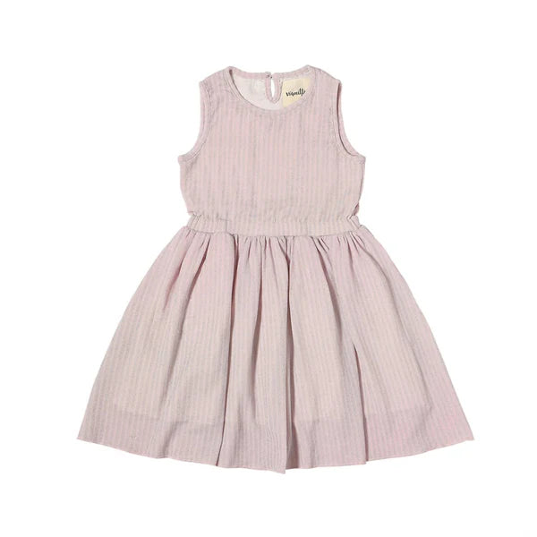 LONDON DRESS - BLUSH SPARKLE