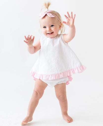 SWISS DOT SWING TOP + BLOOMER