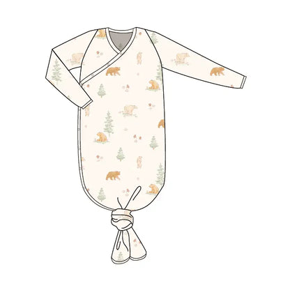 SPRING BEAR KNOTTED GOWN