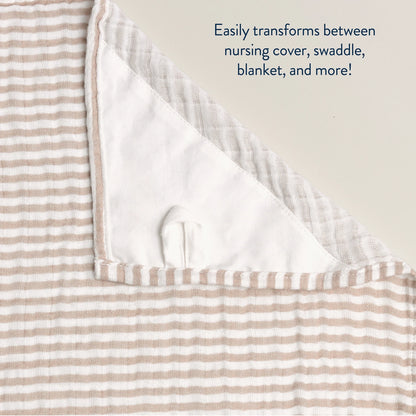 BREASTFEEDING BOSS - CHAI STRIPES