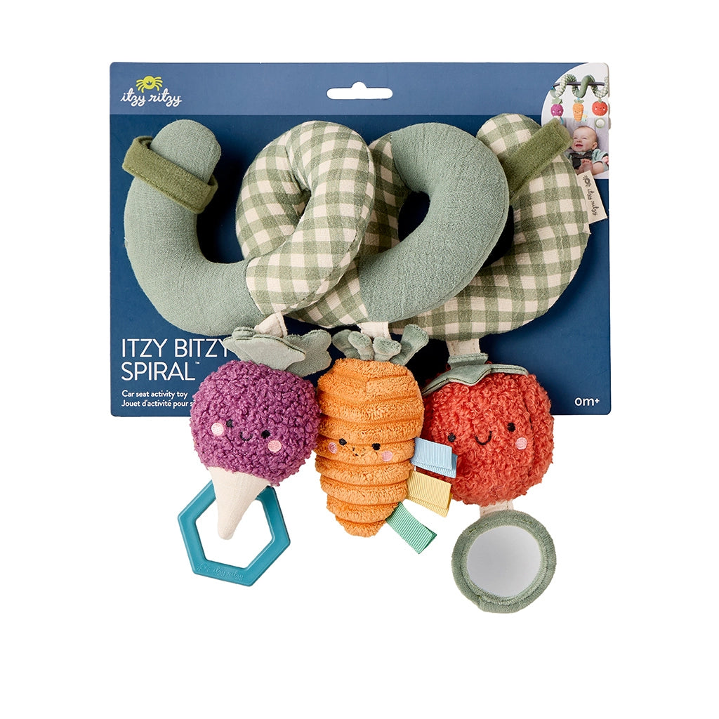 VEGGIE - ITZY BITZY SPIRAL CAR SEAT ACTIVITY