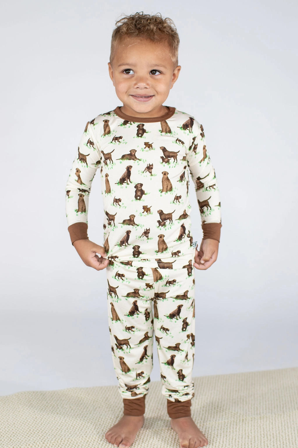 CHOCOLATE LAB PJ SET