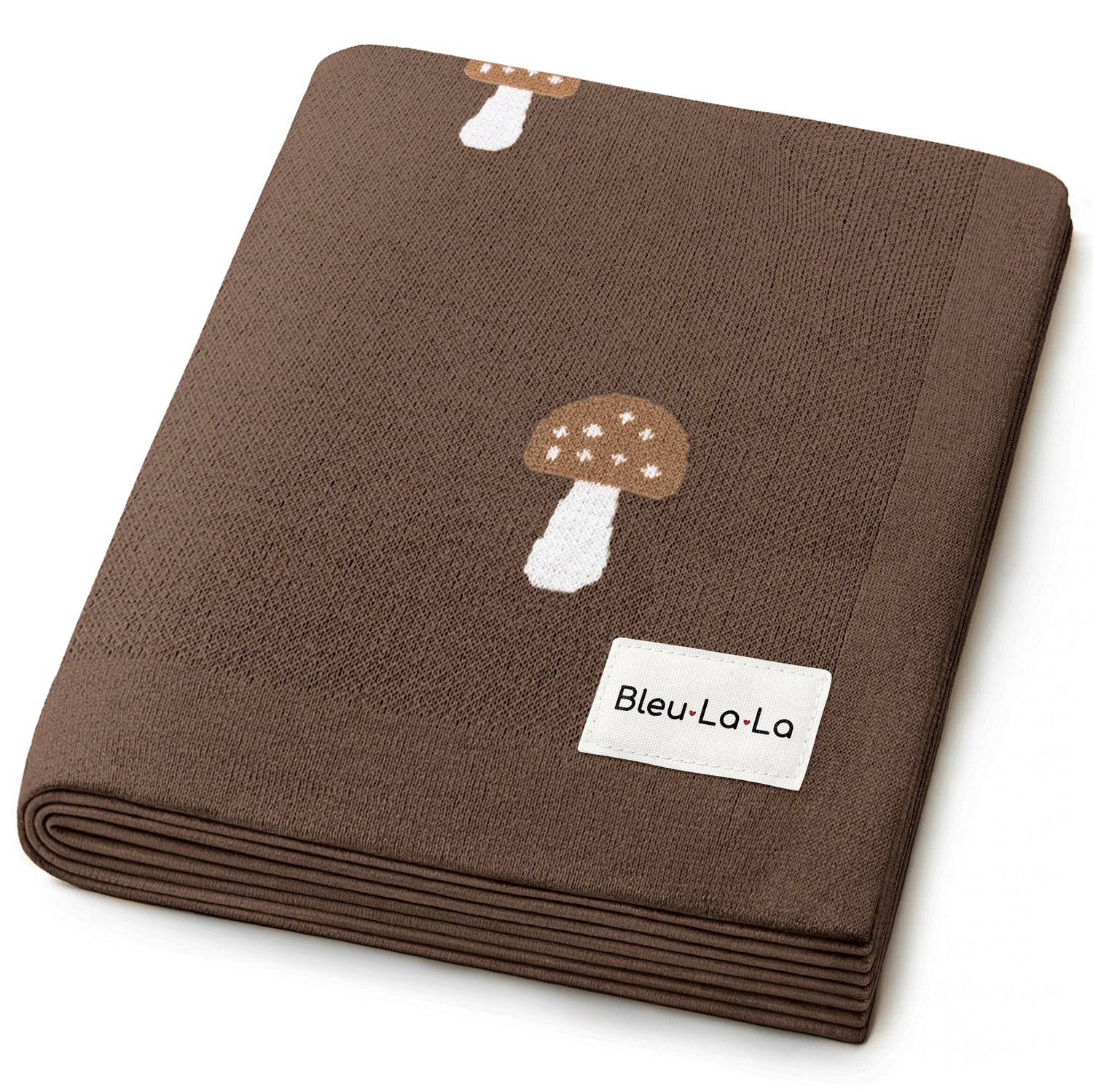 MUSHROOM - 100% COTTON SWADDLE BLANKET