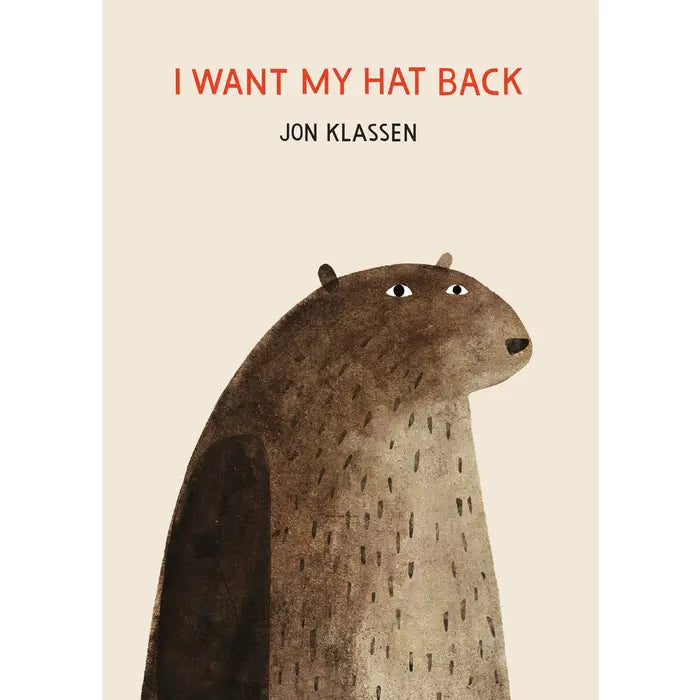 I WANT MY HAT BACK BOOK