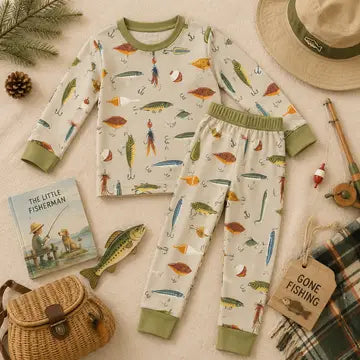 GONE FISHING BAMBOO TWO PIECE