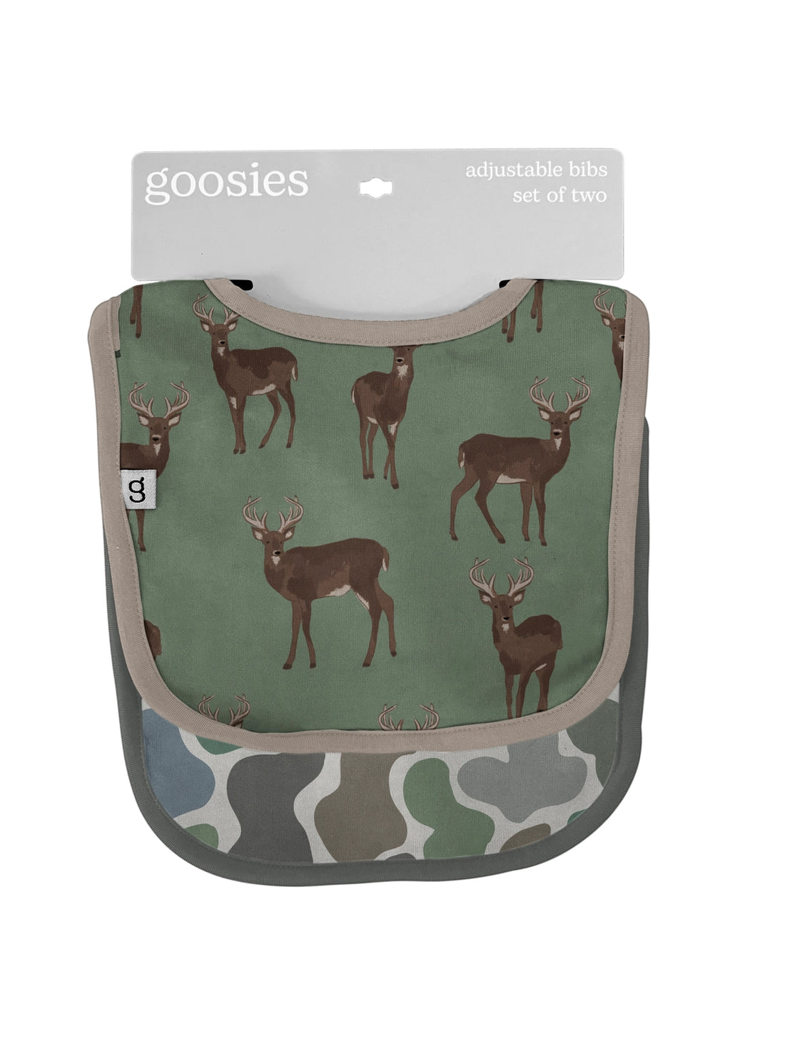 DEER + CAMO BIB SET