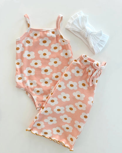 FLOWER CHILD ONESIE SET