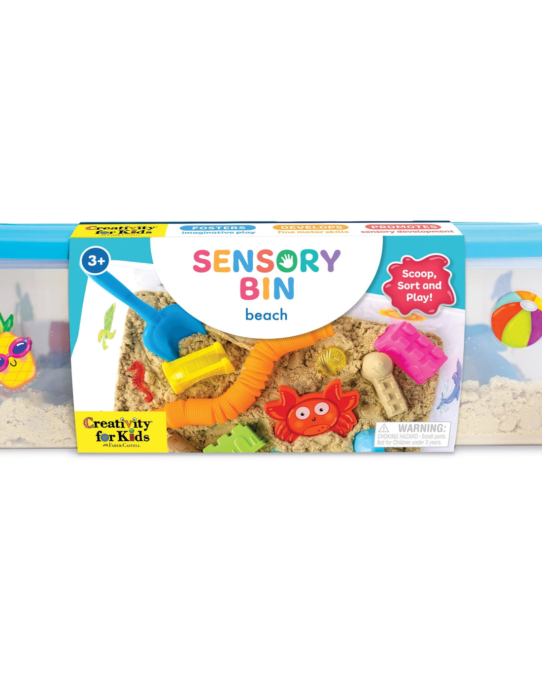 SENSORY ACTIVITY BIN - BEACH