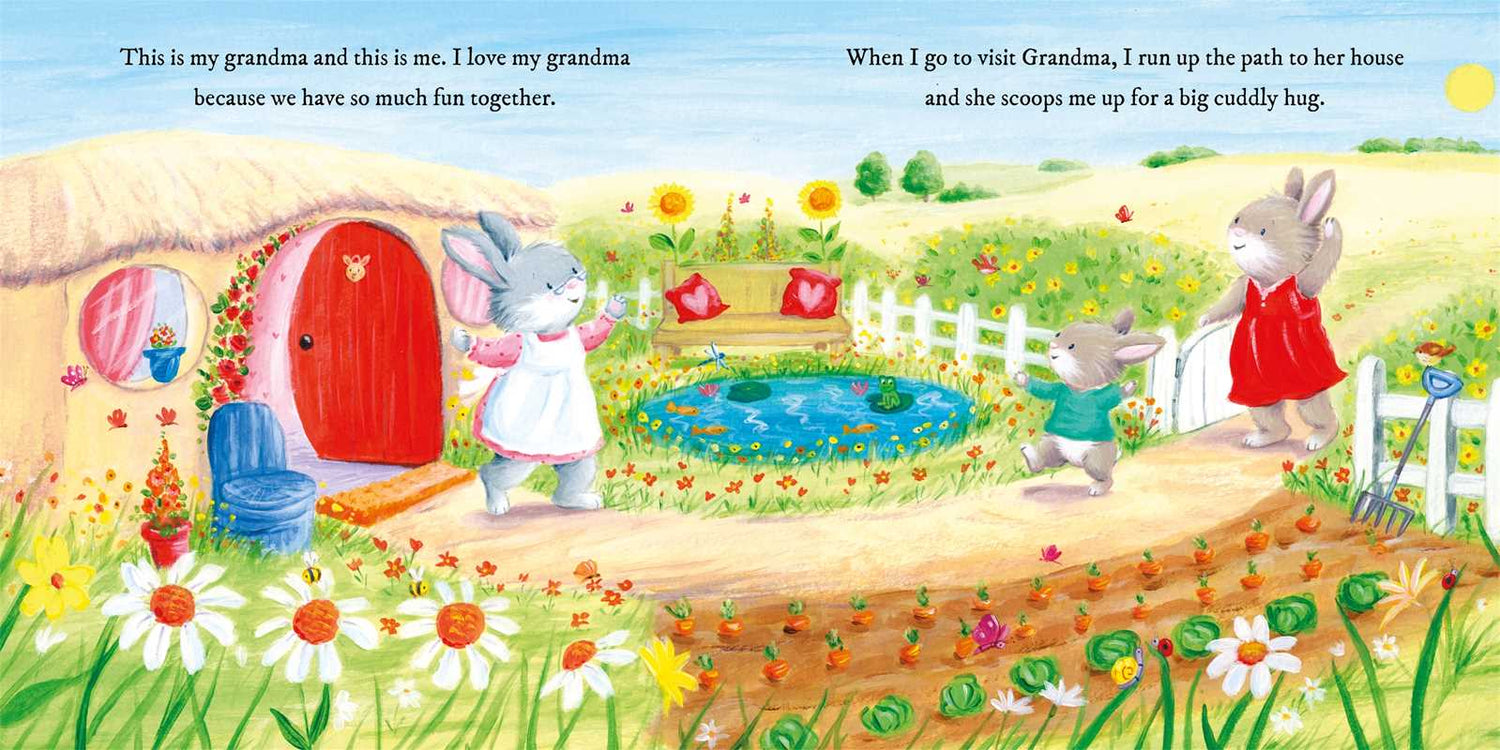 GRANDMA LOVES ME - BOOK