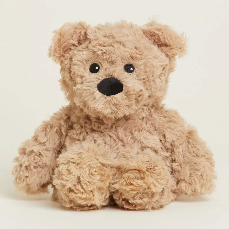BROWN CURLY BEAR JR WARMIE