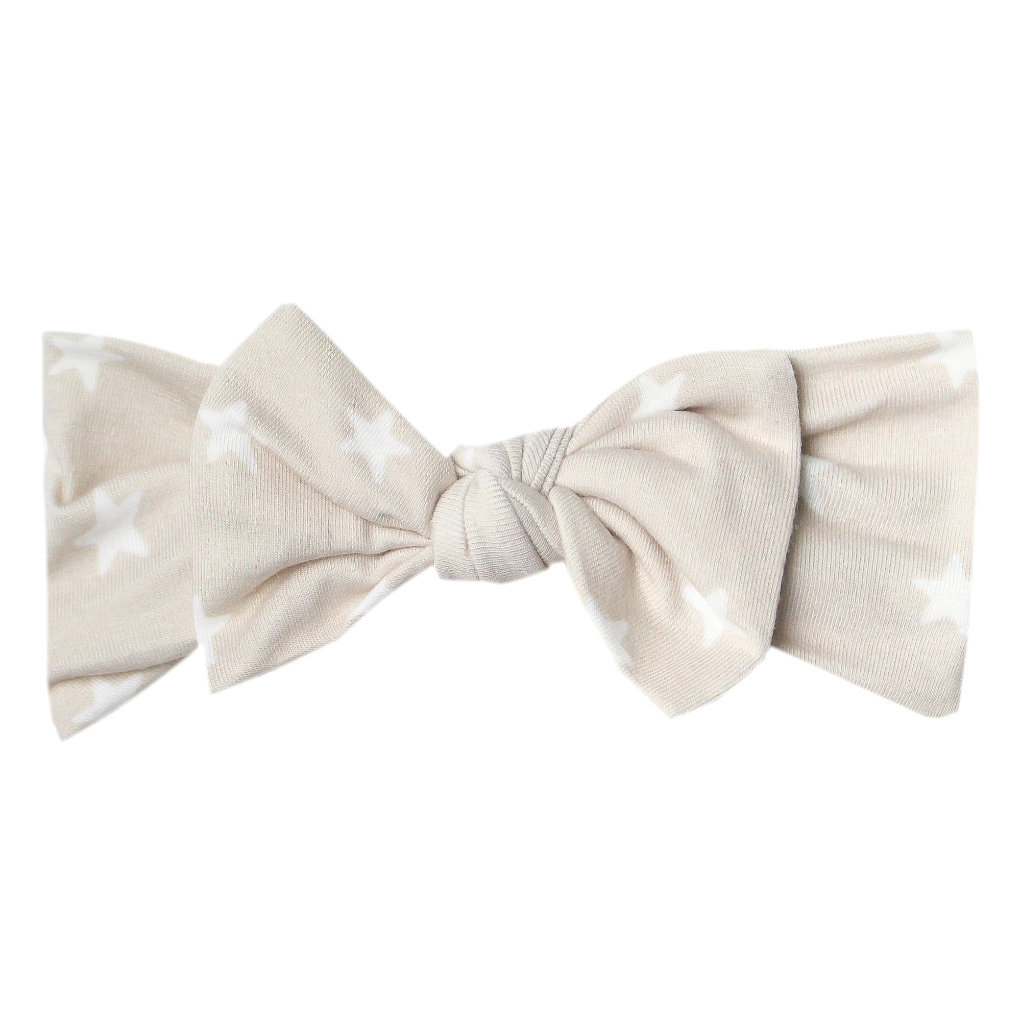 KNIT HEADBAND BOW - TWINKLE