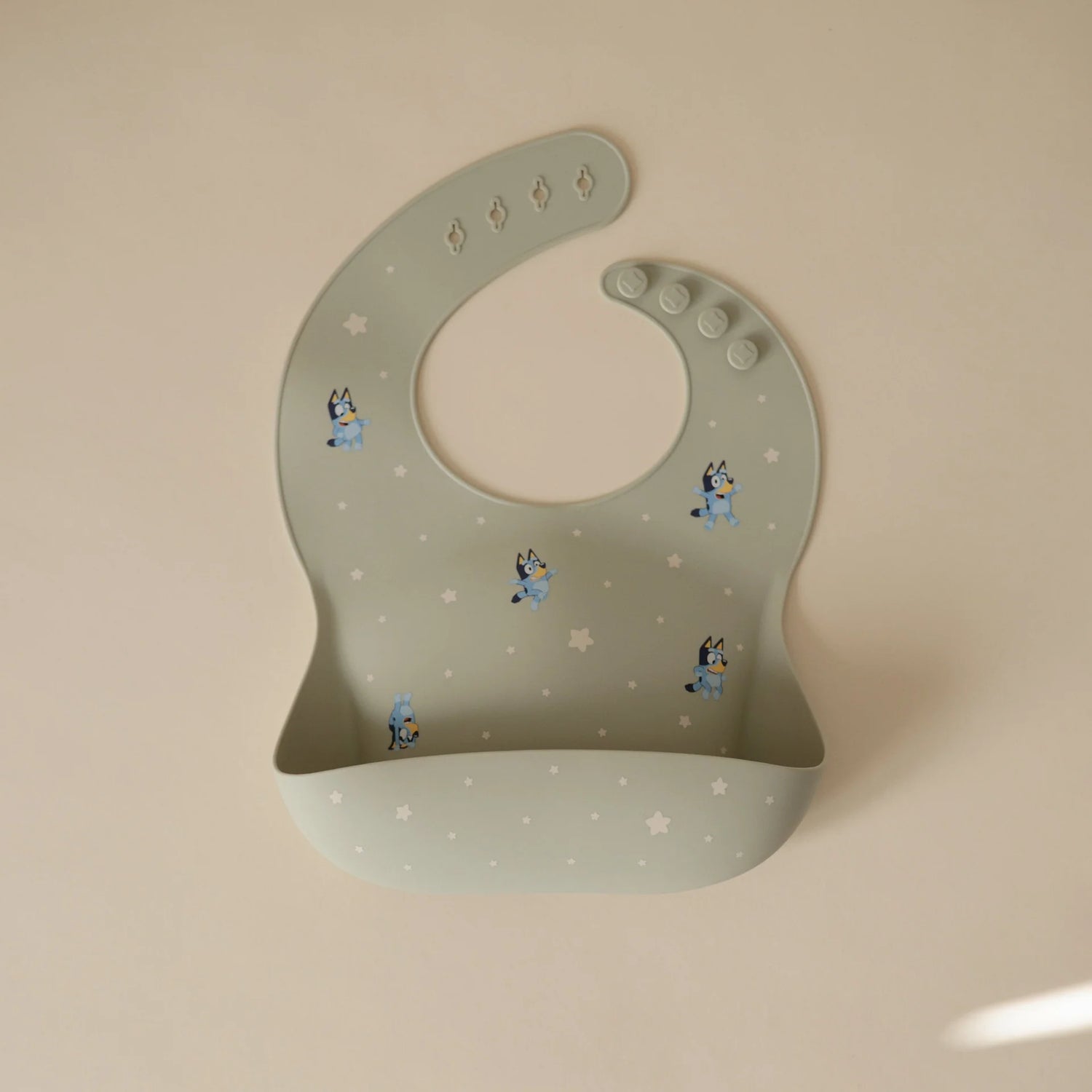 BLUEY X MUSHIE SILICONE BABY BIB