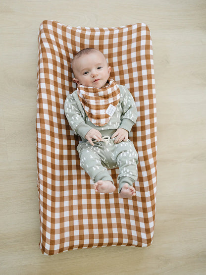 GINGHAM MUSLIN BIB