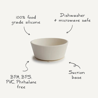 SILICONE SUCTION BOWL
