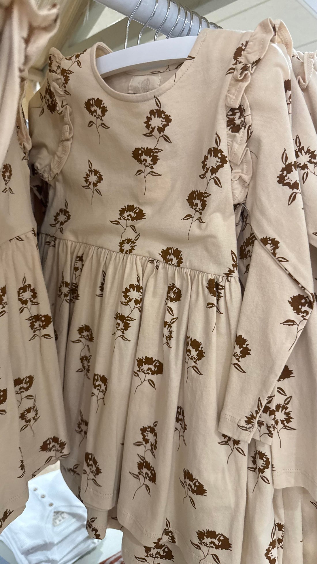 SARAH DRESS - COCOA DANDELION