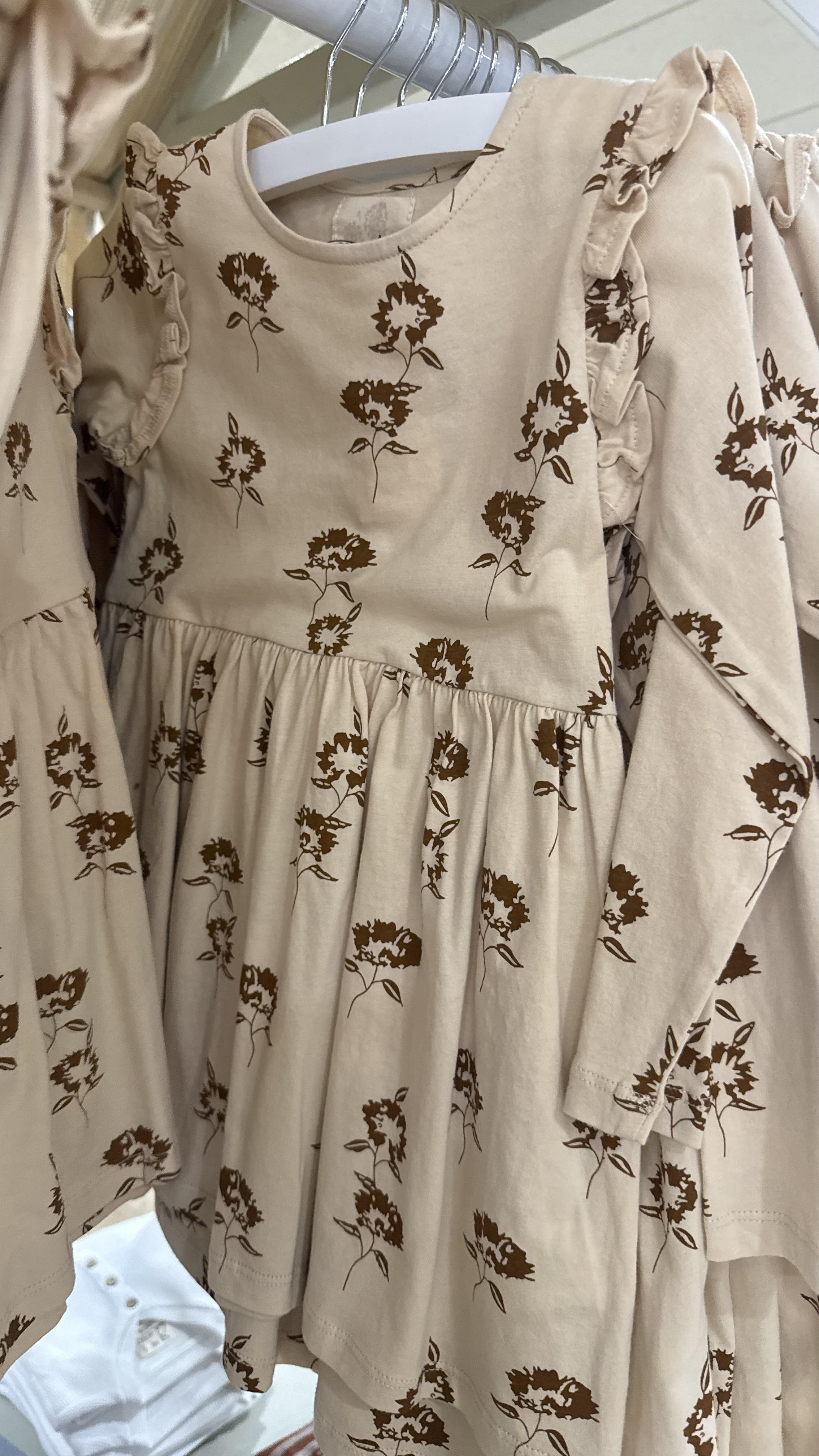 SARAH DRESS - COCOA DANDELION